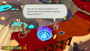 Autumn Mountain — Paper Mario: The Origami King walkthrough screenshot