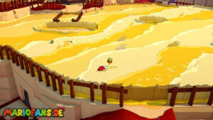 Autumn Mountain — Paper Mario: The Origami King walkthrough screenshot
