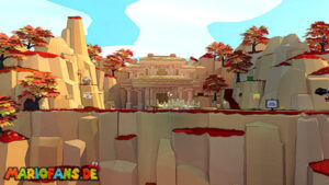 Autumn Mountain — Paper Mario: The Origami King walkthrough screenshot