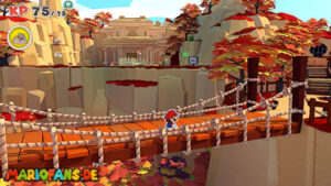 Autumn Mountain — Paper Mario: The Origami King walkthrough screenshot