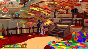 Autumn Mountain — Paper Mario: The Origami King walkthrough screenshot