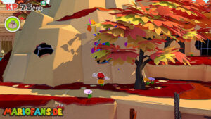 Autumn Mountain — Paper Mario: The Origami King walkthrough screenshot