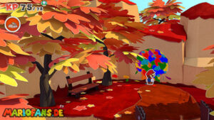 Autumn Mountain — Paper Mario: The Origami King walkthrough screenshot