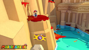 Autumn Mountain — Paper Mario: The Origami King walkthrough screenshot