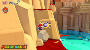 Autumn Mountain — Paper Mario: The Origami King walkthrough screenshot
