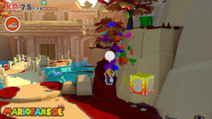 Autumn Mountain — Paper Mario: The Origami King walkthrough screenshot