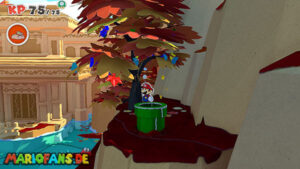 Autumn Mountain — Paper Mario: The Origami King walkthrough screenshot