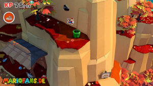 Autumn Mountain — Paper Mario: The Origami King walkthrough screenshot