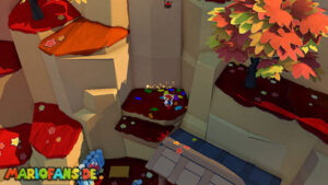 Autumn Mountain — Paper Mario: The Origami King walkthrough screenshot