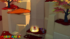 Autumn Mountain — Paper Mario: The Origami King walkthrough screenshot