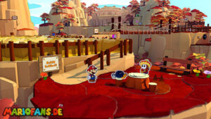 Autumn Mountain — Paper Mario: The Origami King walkthrough screenshot