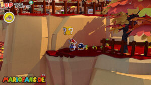 Autumn Mountain — Paper Mario: The Origami King walkthrough screenshot