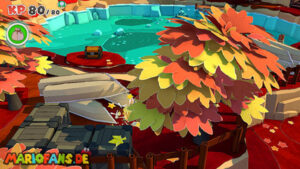 Autumn Mountain — Paper Mario: The Origami King walkthrough screenshot