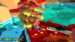 Autumn Mountain — Paper Mario: The Origami King walkthrough screenshot