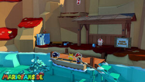 Autumn Mountain — Paper Mario: The Origami King walkthrough screenshot