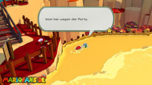 Autumn Mountain — Paper Mario: The Origami King walkthrough screenshot