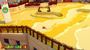 Autumn Mountain — Paper Mario: The Origami King walkthrough screenshot