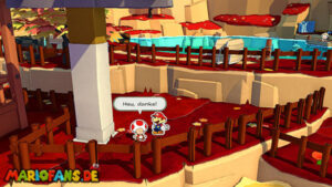 Autumn Mountain — Paper Mario: The Origami King walkthrough screenshot
