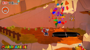 Sea Tower — Paper Mario: The Origami King walkthrough screenshot