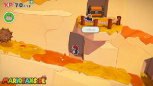 Chestnut Valley — Paper Mario: The Origami King walkthrough screenshot