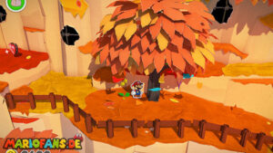 Sea Tower — Paper Mario: The Origami King walkthrough screenshot