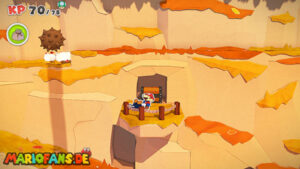 Sea Tower — Paper Mario: The Origami King walkthrough screenshot