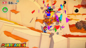 Sea Tower — Paper Mario: The Origami King walkthrough screenshot