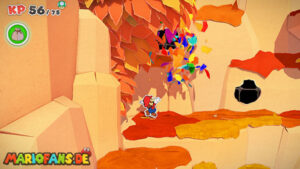 Sea Tower — Paper Mario: The Origami King walkthrough screenshot