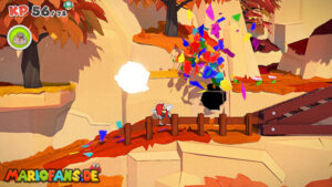 Sea Tower — Paper Mario: The Origami King walkthrough screenshot