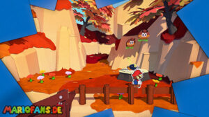 Chestnut Valley — Paper Mario: The Origami King walkthrough screenshot