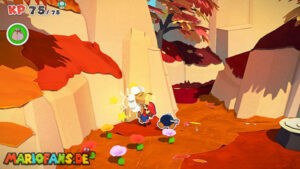 Sea Tower — Paper Mario: The Origami King walkthrough screenshot