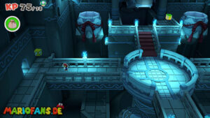 Water Vellumental Shrine — Paper Mario: The Origami King walkthrough screenshot