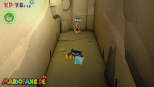 Water Vellumental Shrine — Paper Mario: The Origami King walkthrough screenshot