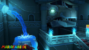 Water Vellumental Shrine — Paper Mario: The Origami King walkthrough screenshot