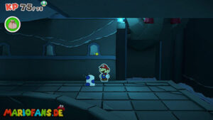 Water Vellumental Shrine — Paper Mario: The Origami King walkthrough screenshot
