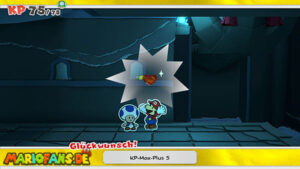 Water Vellumental Shrine — Paper Mario: The Origami King walkthrough screenshot