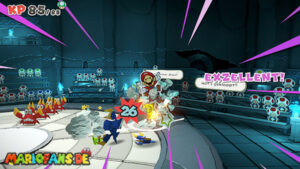 Water Vellumental Shrine — Paper Mario: The Origami King walkthrough screenshot