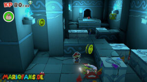 Water Vellumental Shrine — Paper Mario: The Origami King walkthrough screenshot