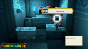 Water Vellumental Shrine — Paper Mario: The Origami King walkthrough screenshot