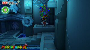 Water Vellumental Shrine — Paper Mario: The Origami King walkthrough screenshot