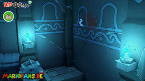 Water Vellumental Shrine — Paper Mario: The Origami King walkthrough screenshot