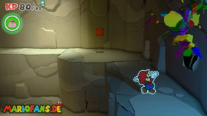Water Vellumental Shrine — Paper Mario: The Origami King walkthrough screenshot