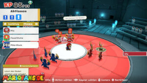 Water Vellumental Shrine — Paper Mario: The Origami King walkthrough screenshot