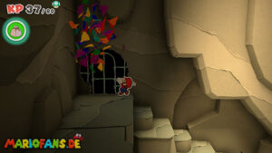 Water Vellumental Shrine — Paper Mario: The Origami King walkthrough screenshot