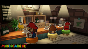 Water Vellumental Shrine — Paper Mario: The Origami King walkthrough screenshot