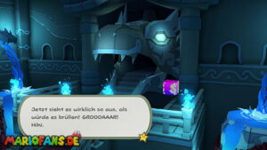 Water Vellumental Shrine — Paper Mario: The Origami King walkthrough screenshot