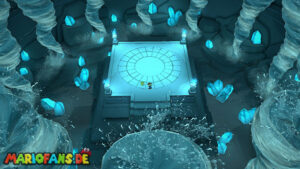 Water Vellumental Shrine — Paper Mario: The Origami King walkthrough screenshot