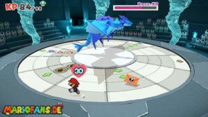 Water Vellumental Shrine — Paper Mario: The Origami King walkthrough screenshot