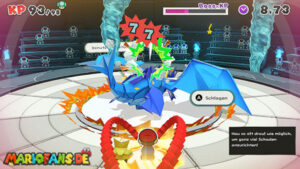 Water Vellumental Shrine — Paper Mario: The Origami King walkthrough screenshot