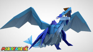 Water Vellumental Shrine — Paper Mario: The Origami King walkthrough screenshot